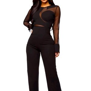 COPY - All Black jumpsuit From fashion Nova